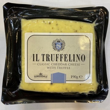 IL TRUFFELINO 英國 黑松露 車打芝士 190g (經典車打與芳香松露是天作之合！)